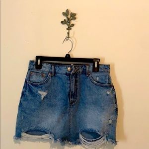 Jean skirt